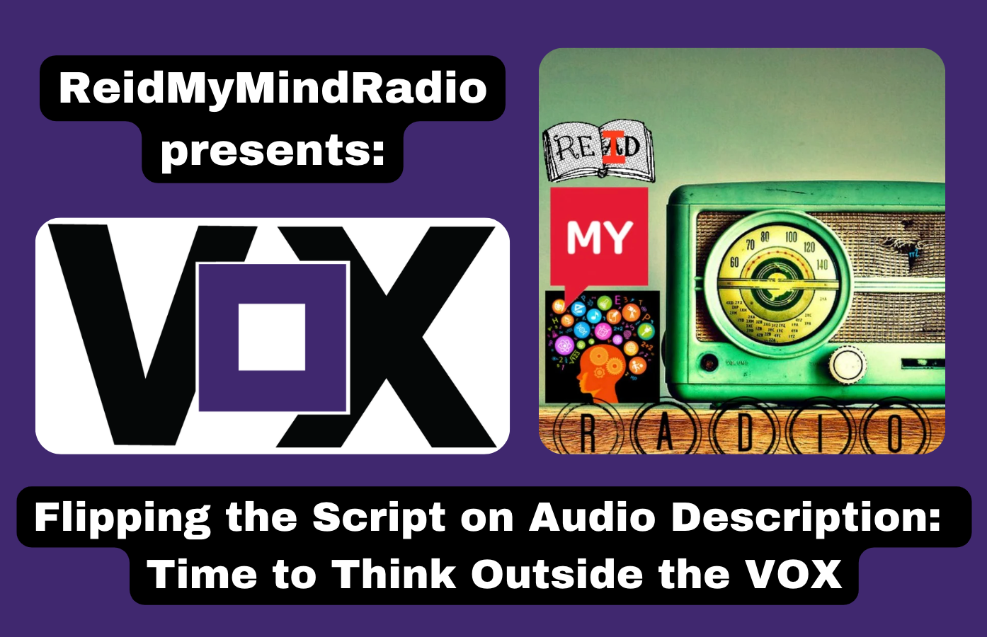 VOX on ReidMyMind Radio